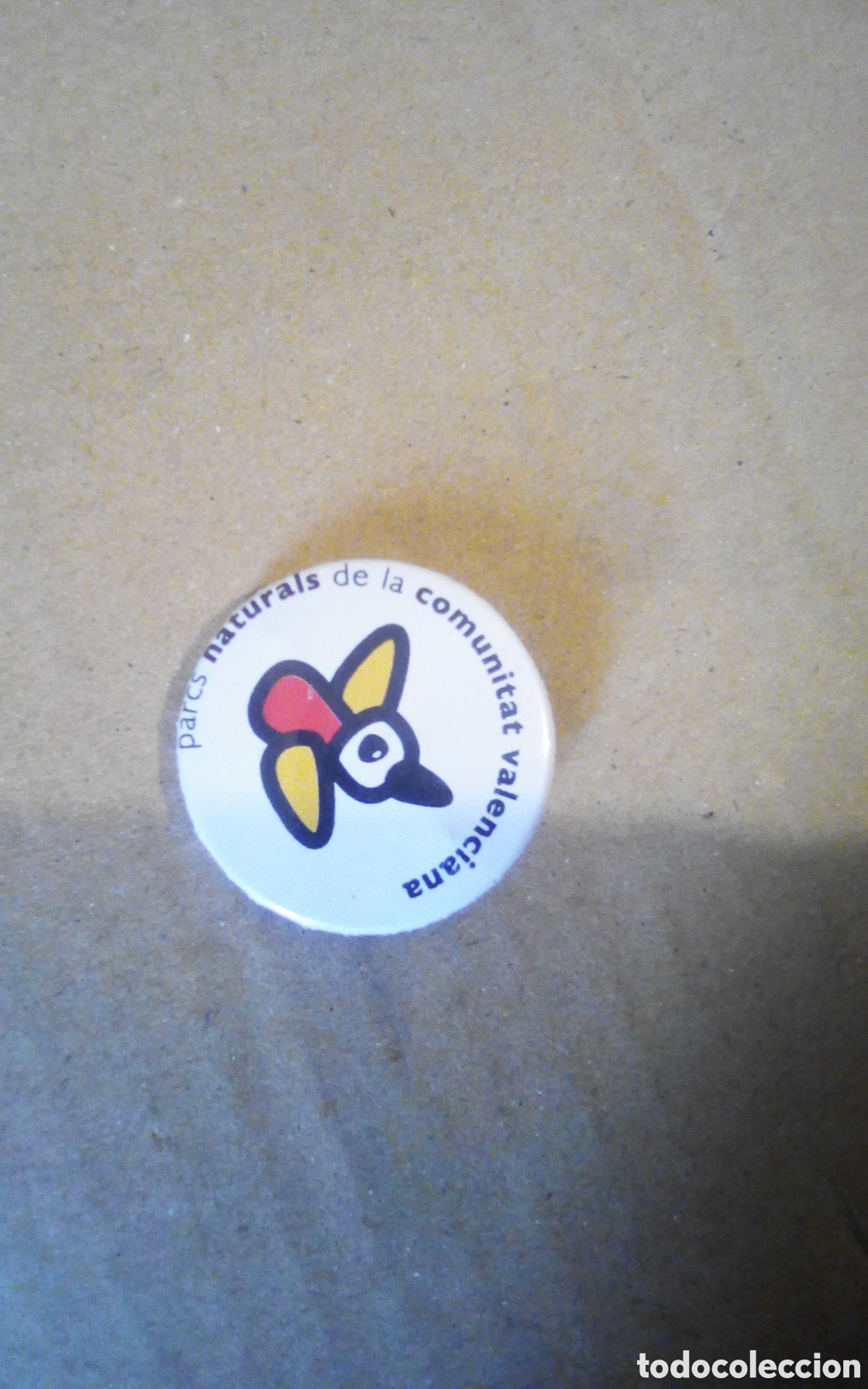 Pins de colecci&oacute;n: Parcs naturals de la Comunitat Valenciana. Pin chapa con imperdible. Mide 30 mm.