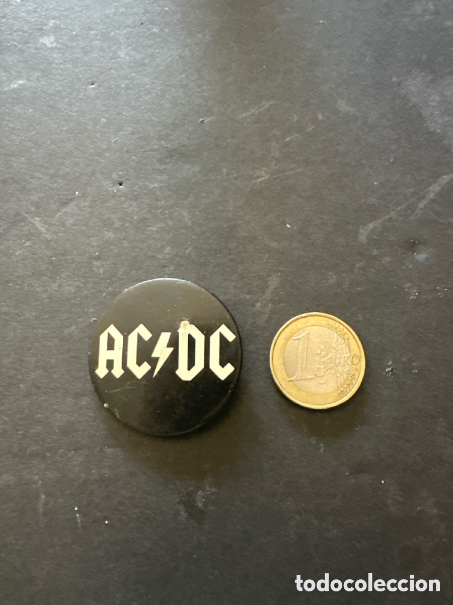 Pins de colecci&oacute;n: Pins de rock AC/DC a&ntilde;os 80