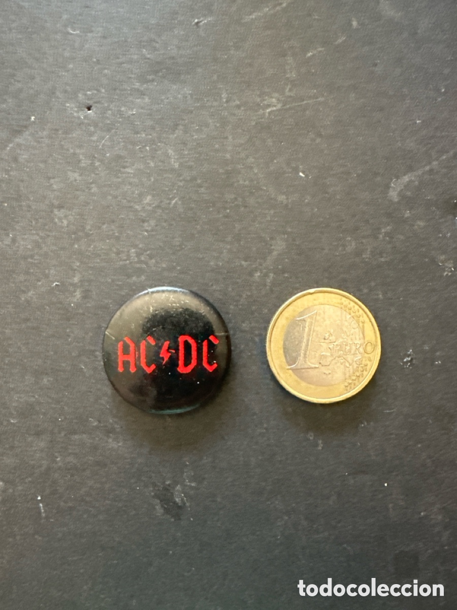 Pins de colecci&oacute;n: Pins de rock AC/DC a&ntilde;os 80