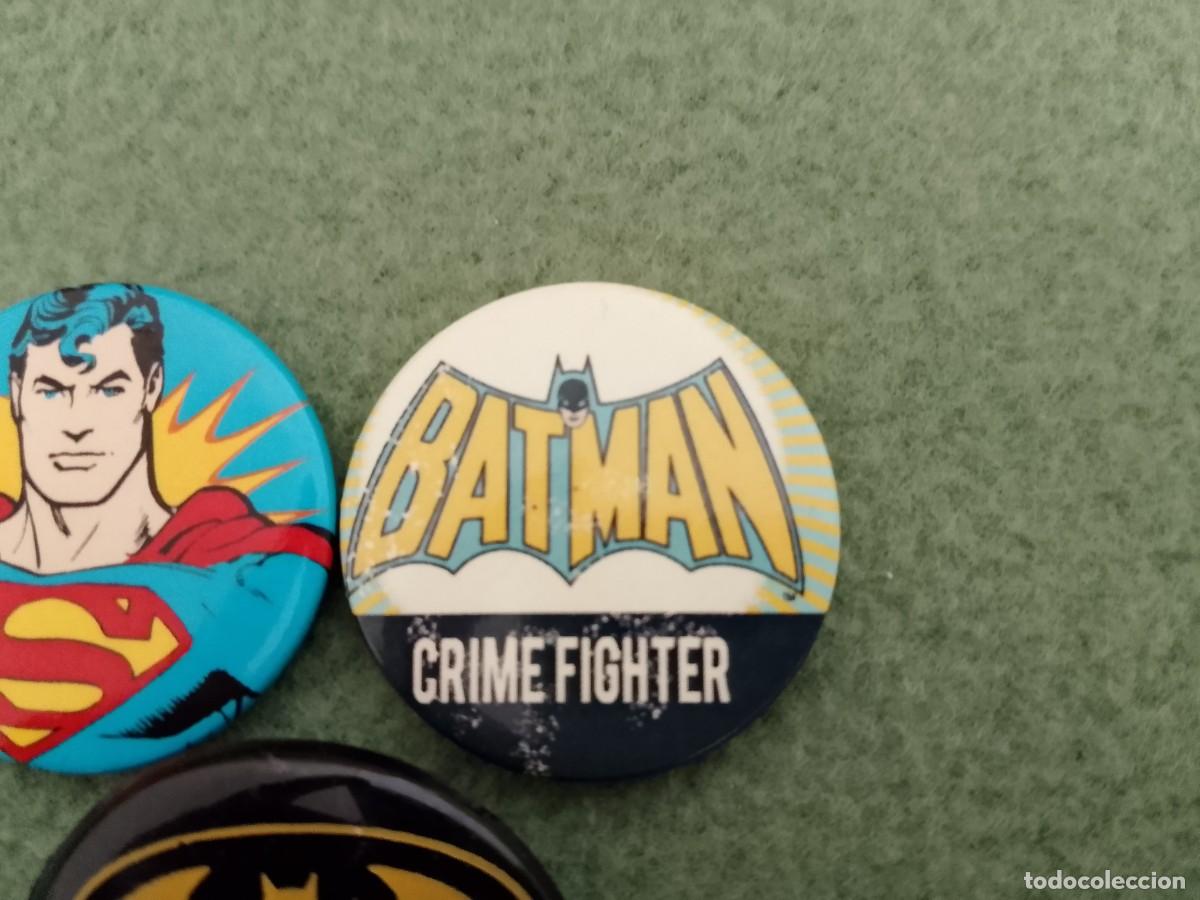 Pins de colecci&oacute;n: BROCHES CHAPAS BATMAN Y SUPERMAN - Foto 2