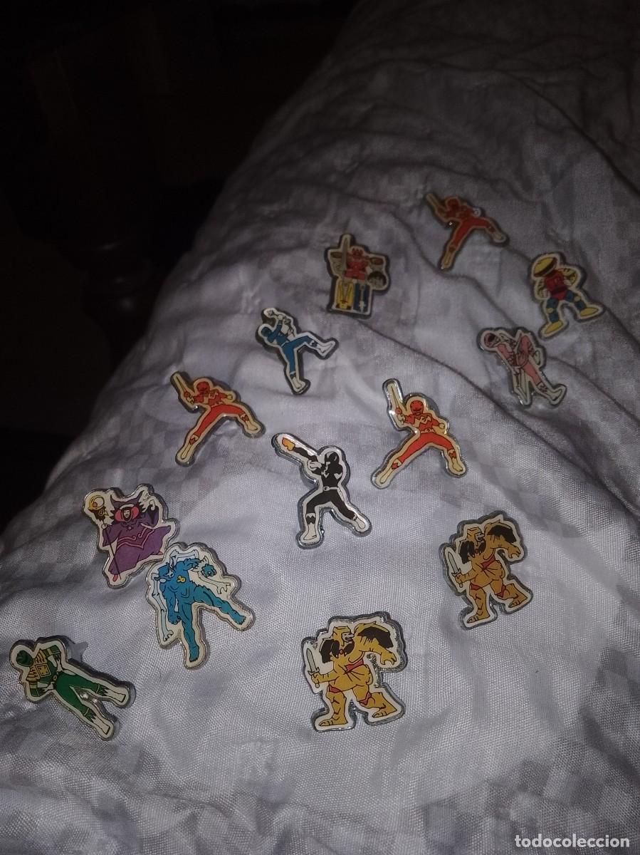 Pins de colecci&oacute;n: Pin pin serie power Rangerslote de 13 dif&iacute;cil de encontrar