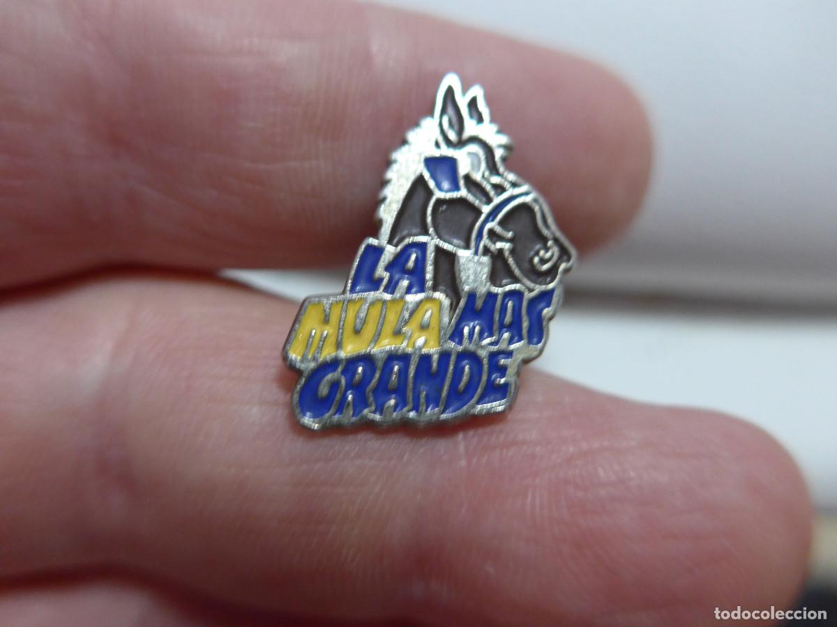 Pins de colecci&oacute;n: PIN LA MULA MAS GRANDE DE BOLLYCAO
