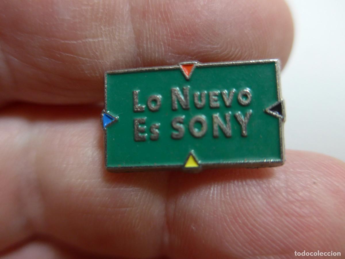 Pins de colecci&oacute;n: PIN LO NUEVO ES SONY