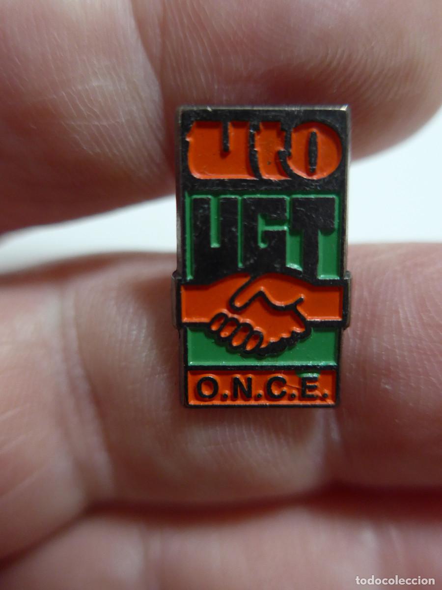 Pins de colecci&oacute;n: PIN UTO UGT O.N.C.E. - Foto 2