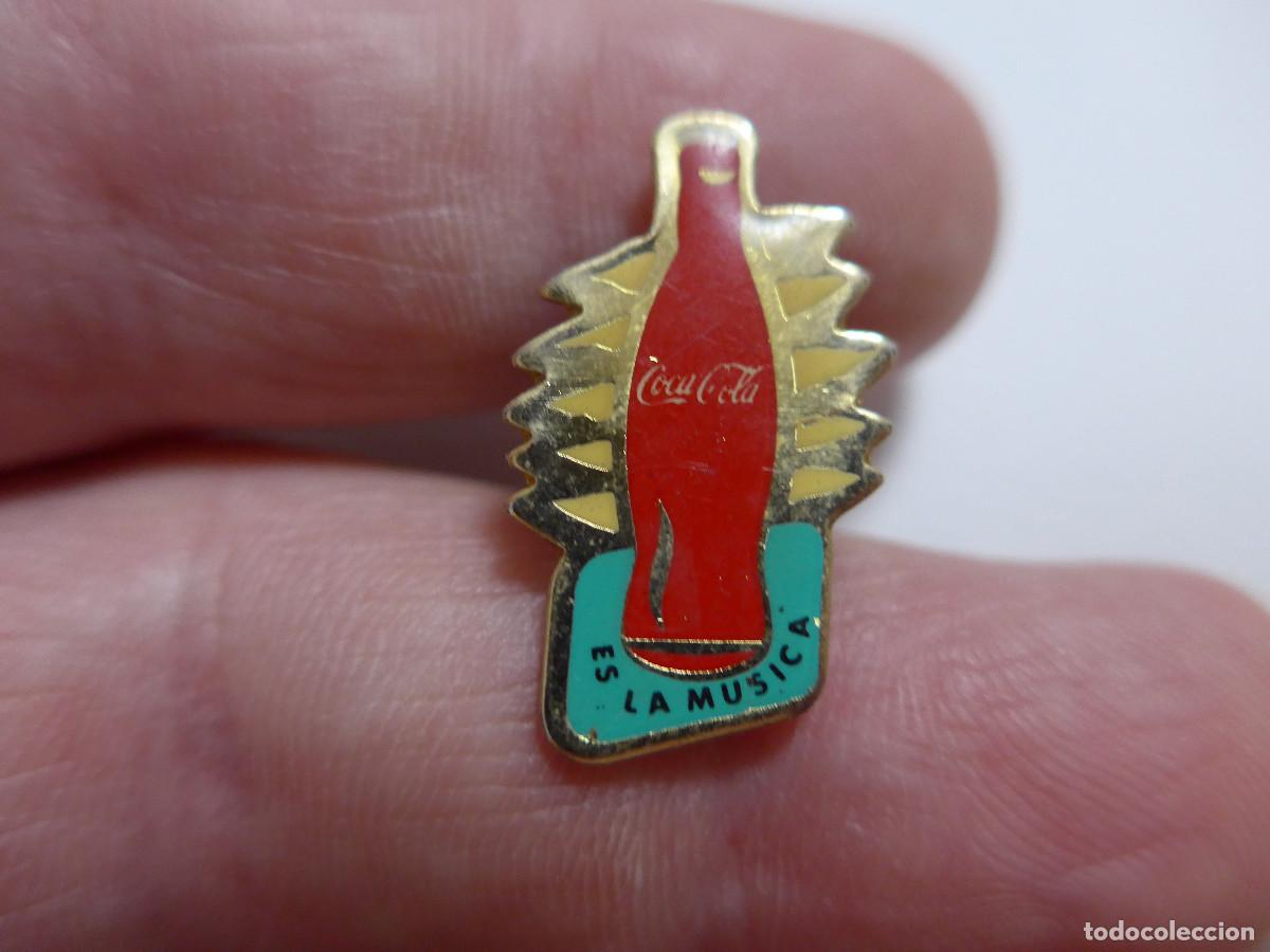 Pins de colecci&oacute;n: PIN COCA COLA ES LA MUSICA