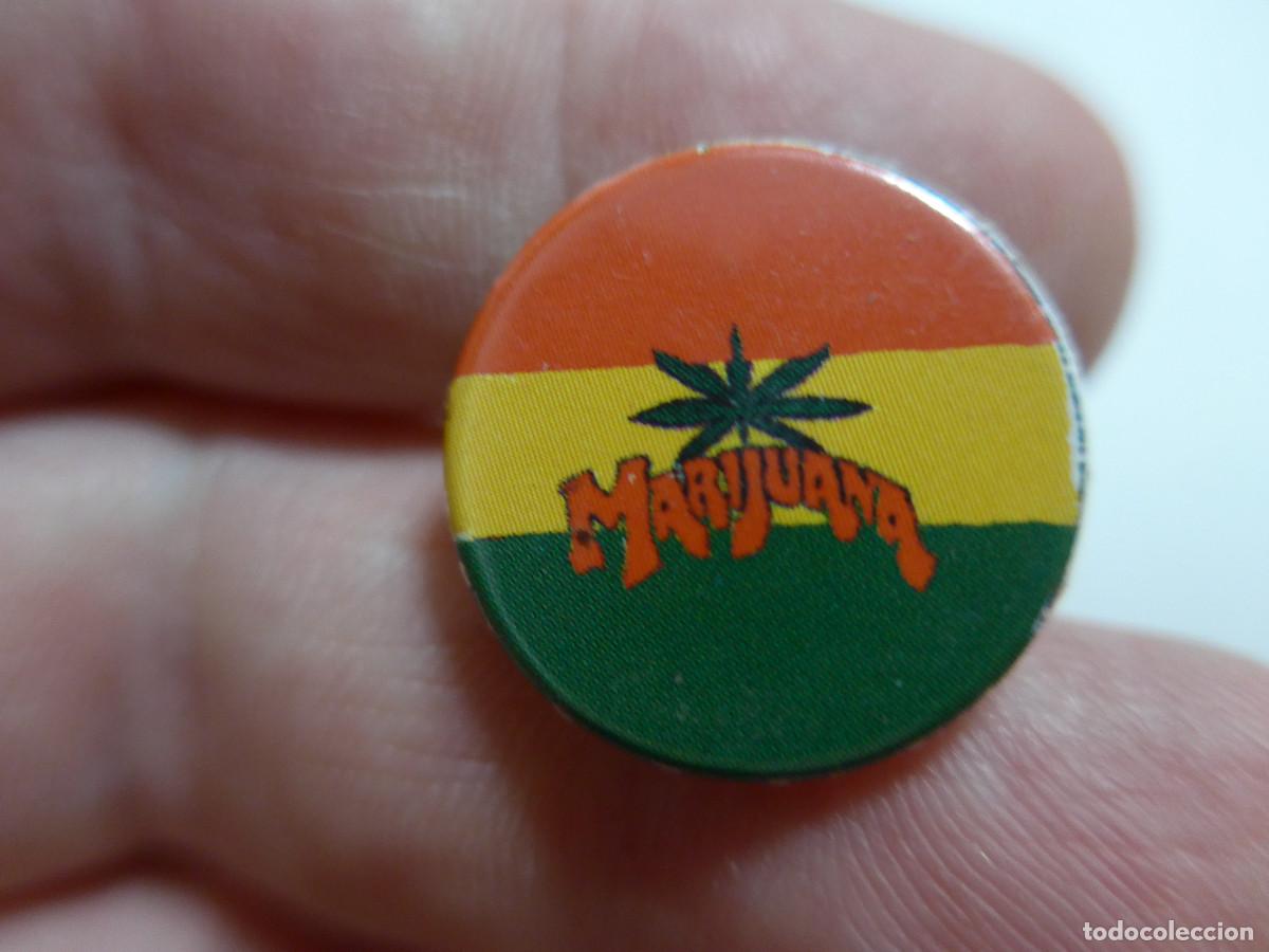 Pins de colecci&oacute;n: PIN CHAPA MARIJUANA MARIHUANA - Foto 2