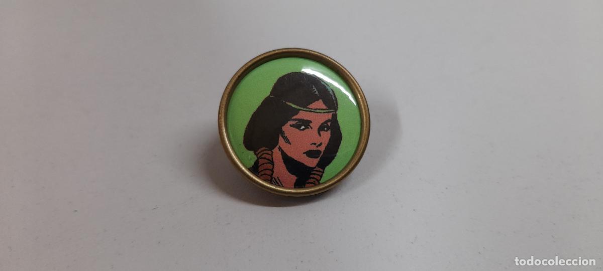 Pins de colecci&oacute;n: ANTIGUO PIN - PERSONAJES DEL COMIC ESPA&Ntilde;OL . ORIGINAL A&Ntilde;OS 60 / 70 . MEDIDA DE DIAMETRO 2,5 CM