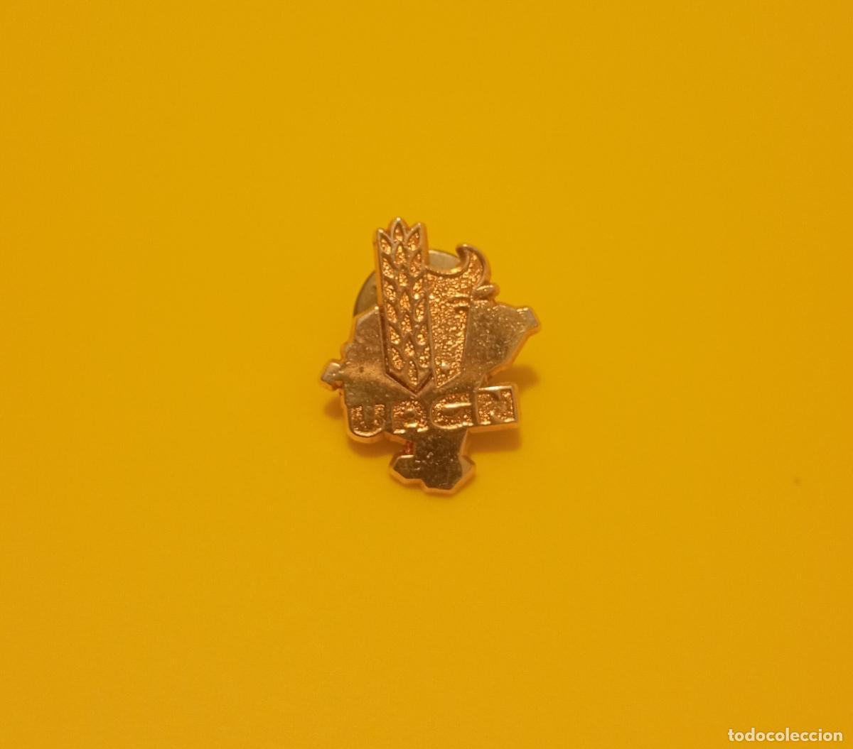Pins de colecci&oacute;n: Pin. Pol&iacute;tico. Sindicato. Uni&oacute;n de Agricultores y Ganaderos de Navarra.