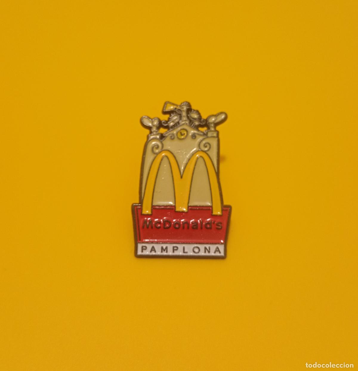 Pins de colecci&oacute;n: Pin. McDonalds. Pamplona. Navarra.