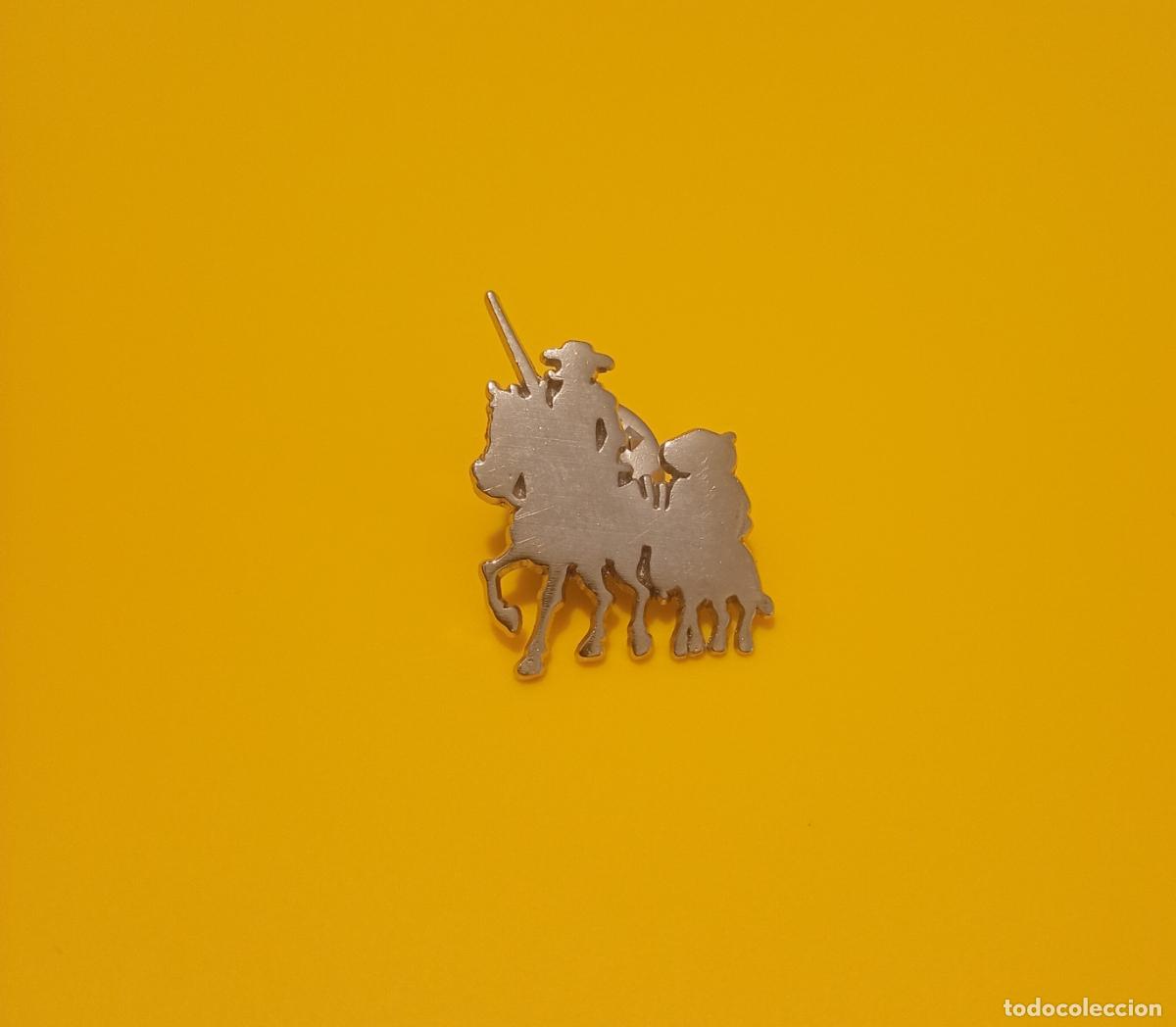 Pins de colecci&oacute;n: Pin. Don Quijote de la Mancha y Sancho.