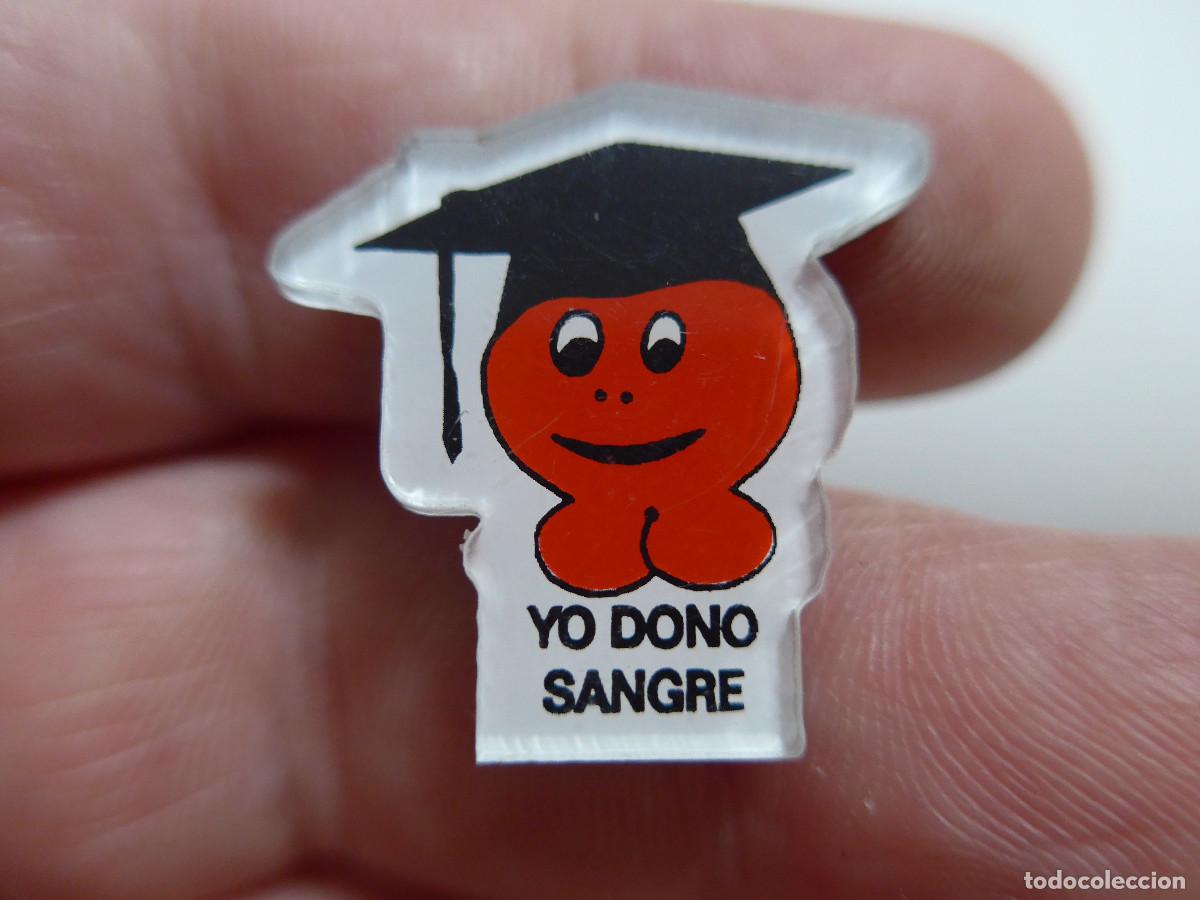 Pins de colecci&oacute;n: PIN YO DONO SANGRE DONANTE