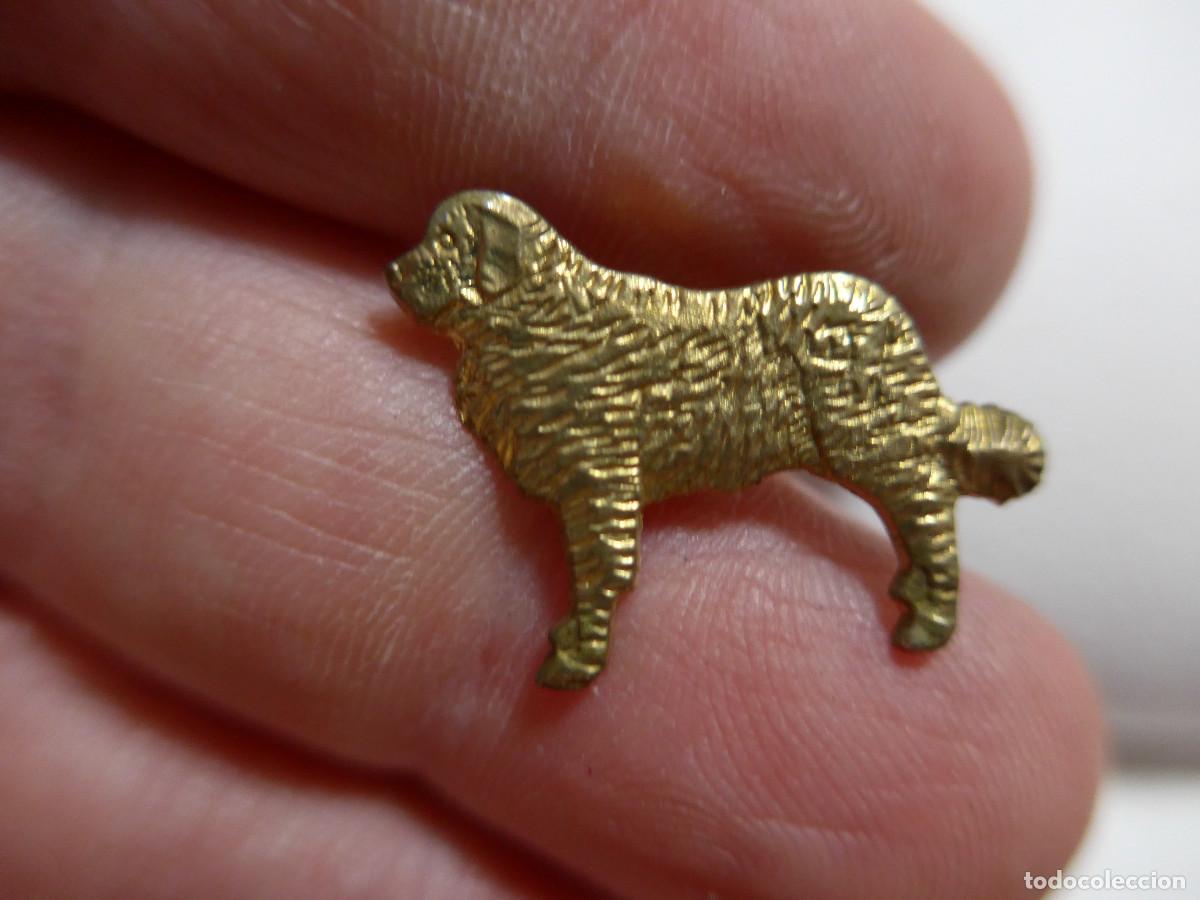 Pins de colecci&oacute;n: PIN PERRO SAN BERNARDO EN DORADO
