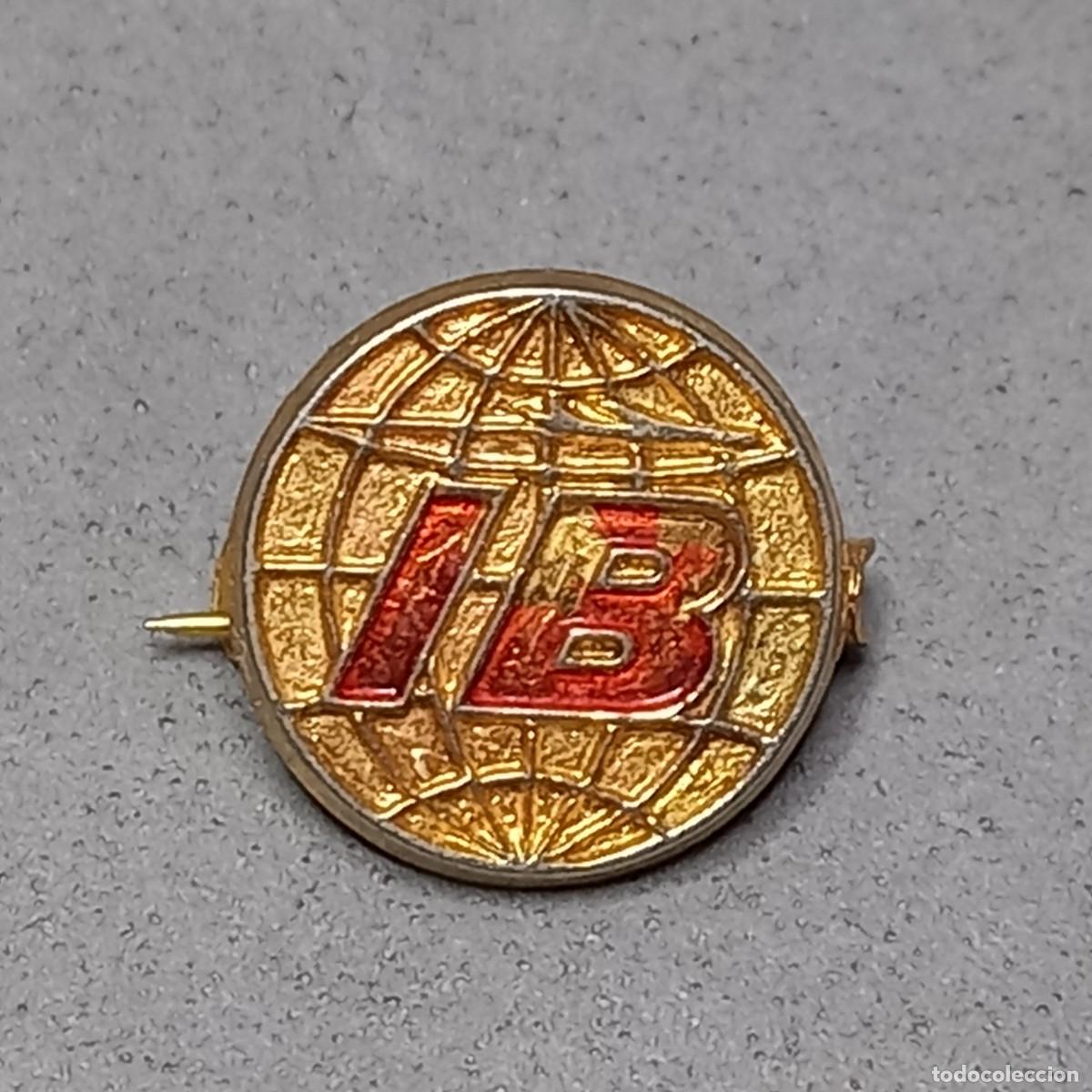 Pins de colecci&oacute;n: Antigua insignia de alfiler de IBERIA L&iacute;neas A&eacute;reas, a&ntilde;os 1967 a 1977