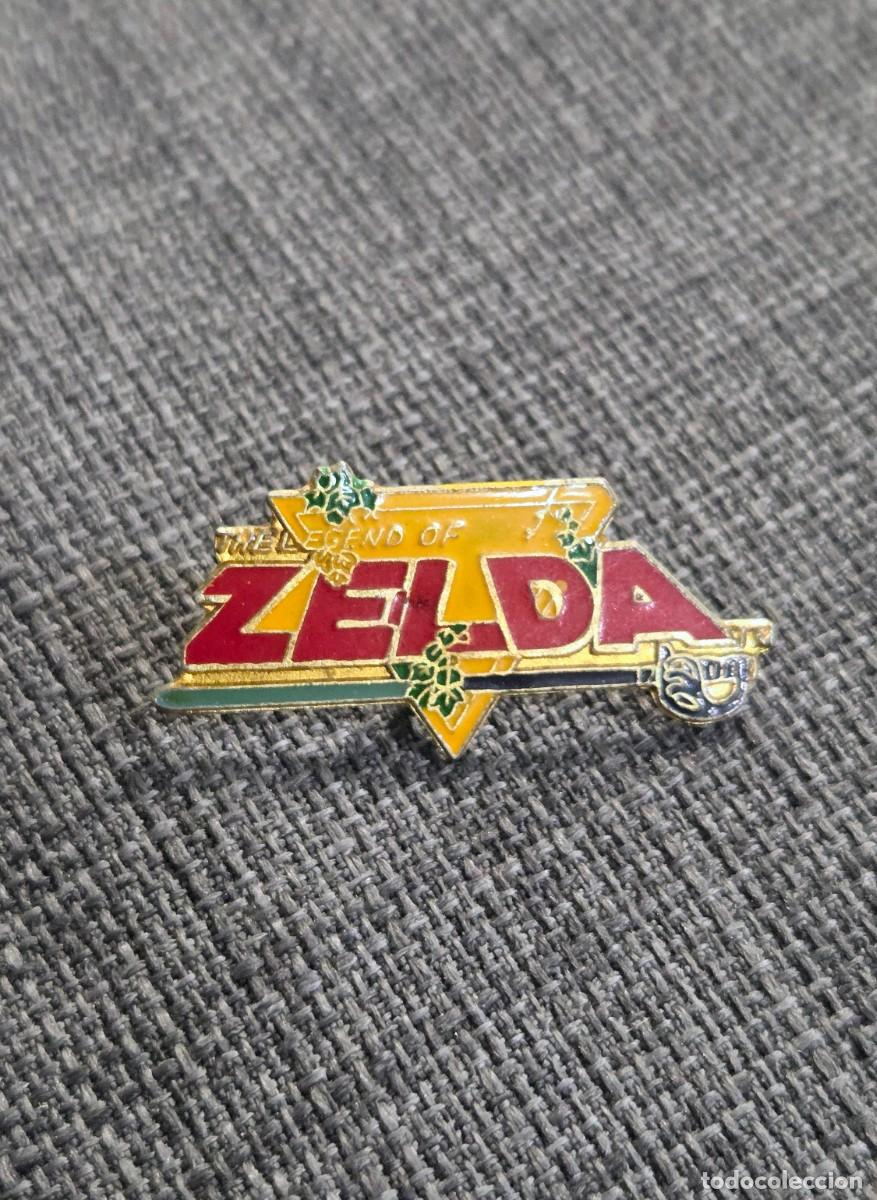 Pins de colecci&oacute;n: Pin Legend of Zelda (Pin a&ntilde;os 90 para coleccionistas)
