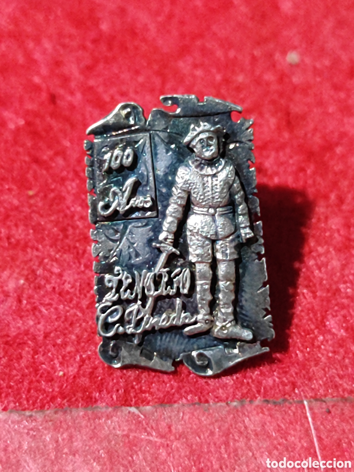Pins de colecci&oacute;n: Antiguo pin 100 a&ntilde;os Tenorio C . Pineda