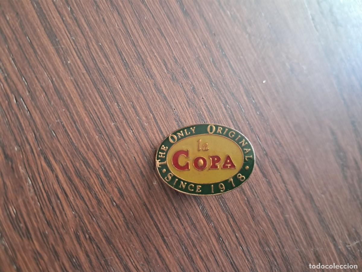 Pins de colecci&oacute;n: pin de publicidad, La copa. - Foto 1