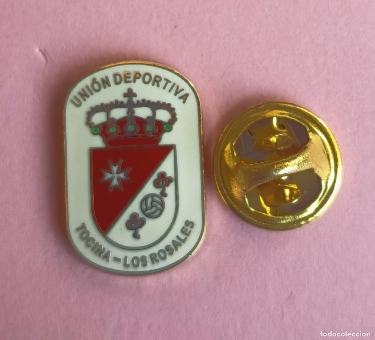 Pins de colecci&oacute;n: PIN FUTBOL - ESMALTE - U.D. TOCINA - LOS ROSALES - TOCINA - SEVILLA - 130702