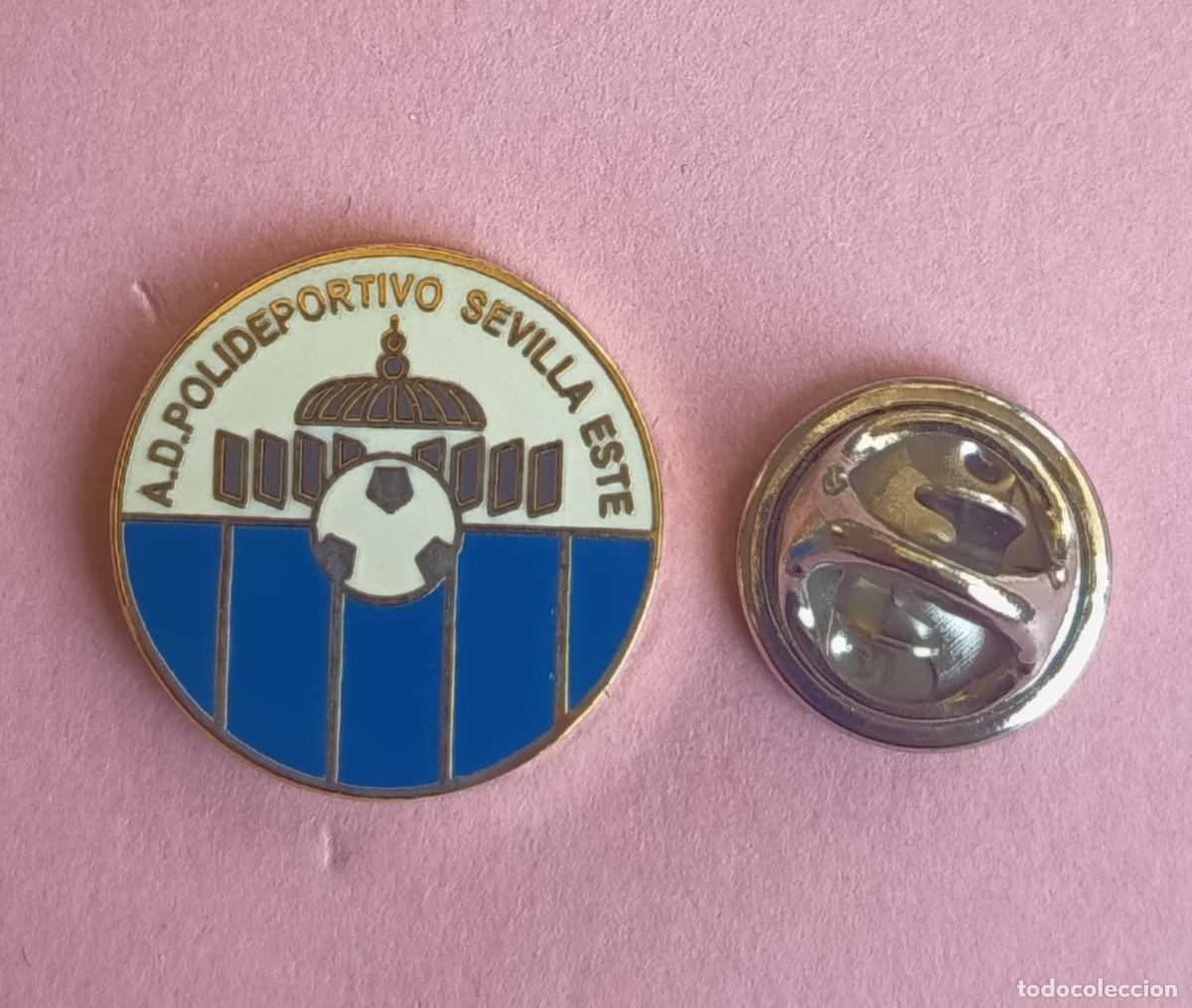 Pins de colecci&oacute;n: PIN FUTBOL - ESMALTE - A.D. POLIDEPORTIVO SEVILLA ESTE - SEVILLA - 130704