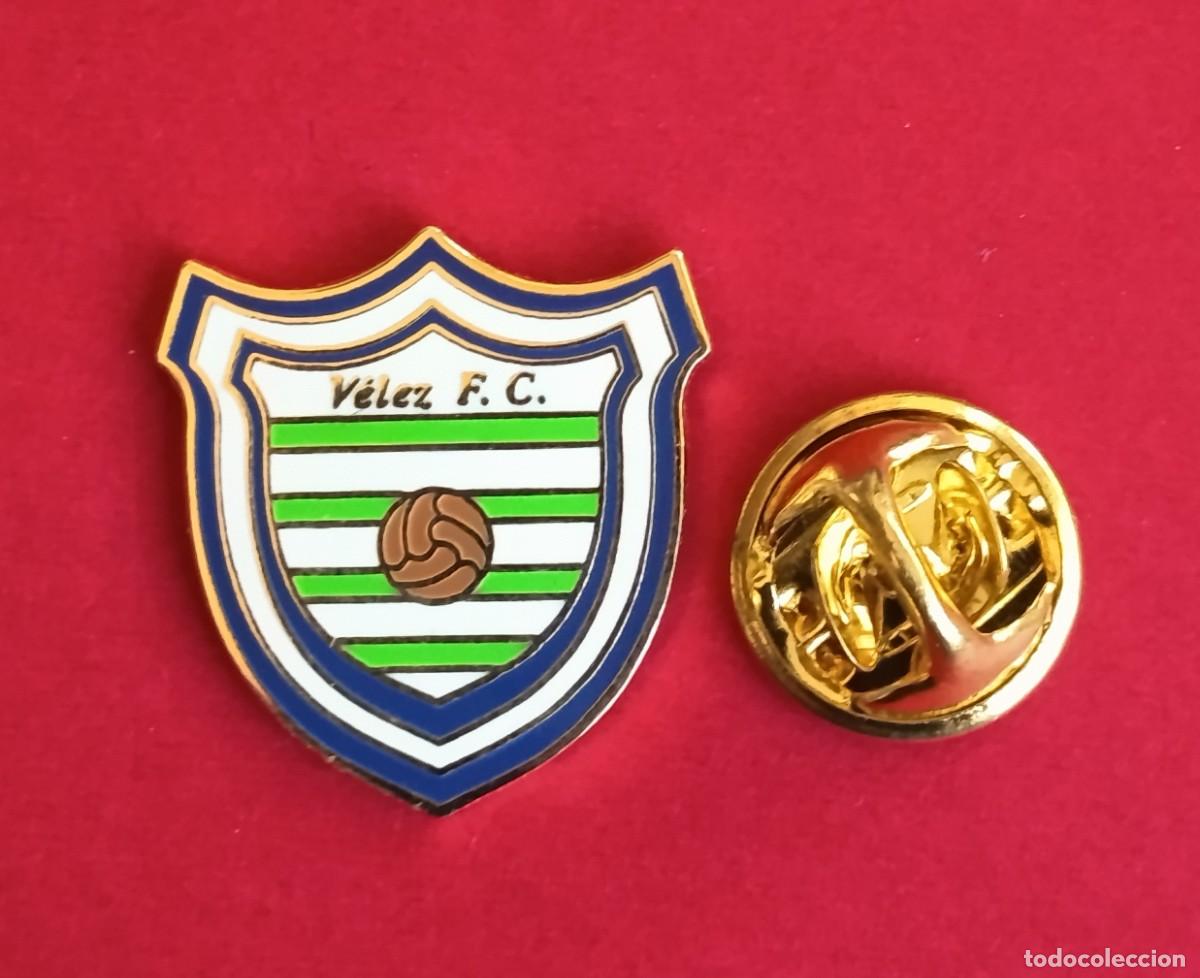 Pins de colecci&oacute;n: PIN FUTBOL - ESMALTE - VELEZ F.C. - VELEZ MALAGA - MALAGA - 130711