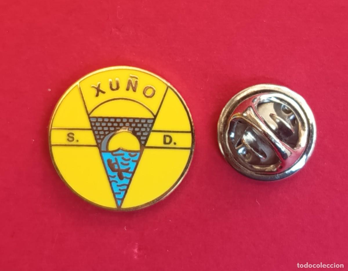 Pins de colecci&oacute;n: PIN FUTBOL - ESMALTE - SOCIEDAD DEPORTIVA XU&Ntilde;O - PORTO DO SON - CORU&Ntilde;A - 130715