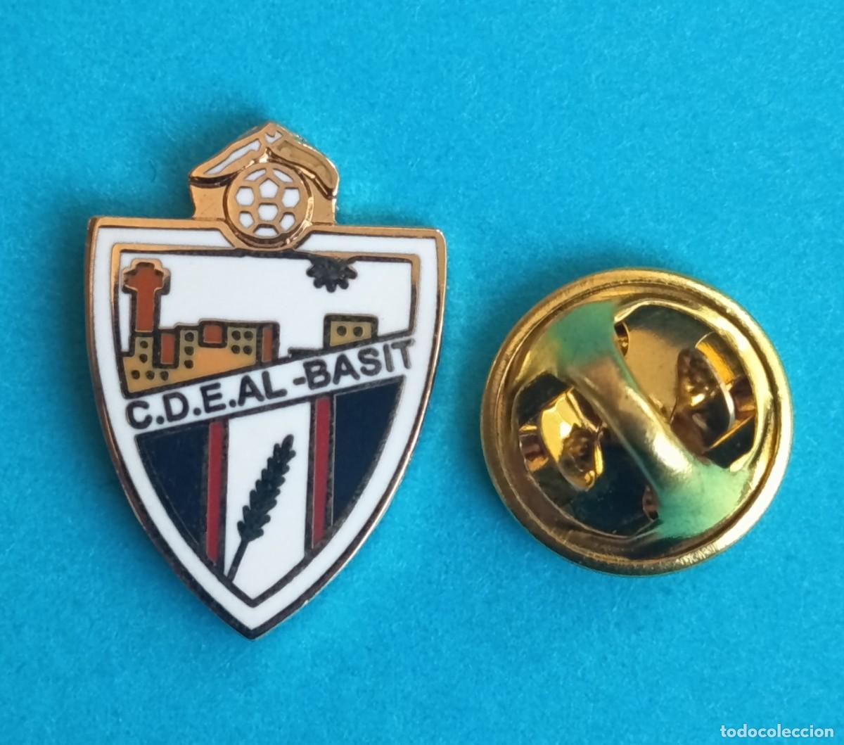 Pins de colecci&oacute;n: PIN FUTBOL - ESMALTE - C.D.E. AL-BASIT - ALBACETE - 130718