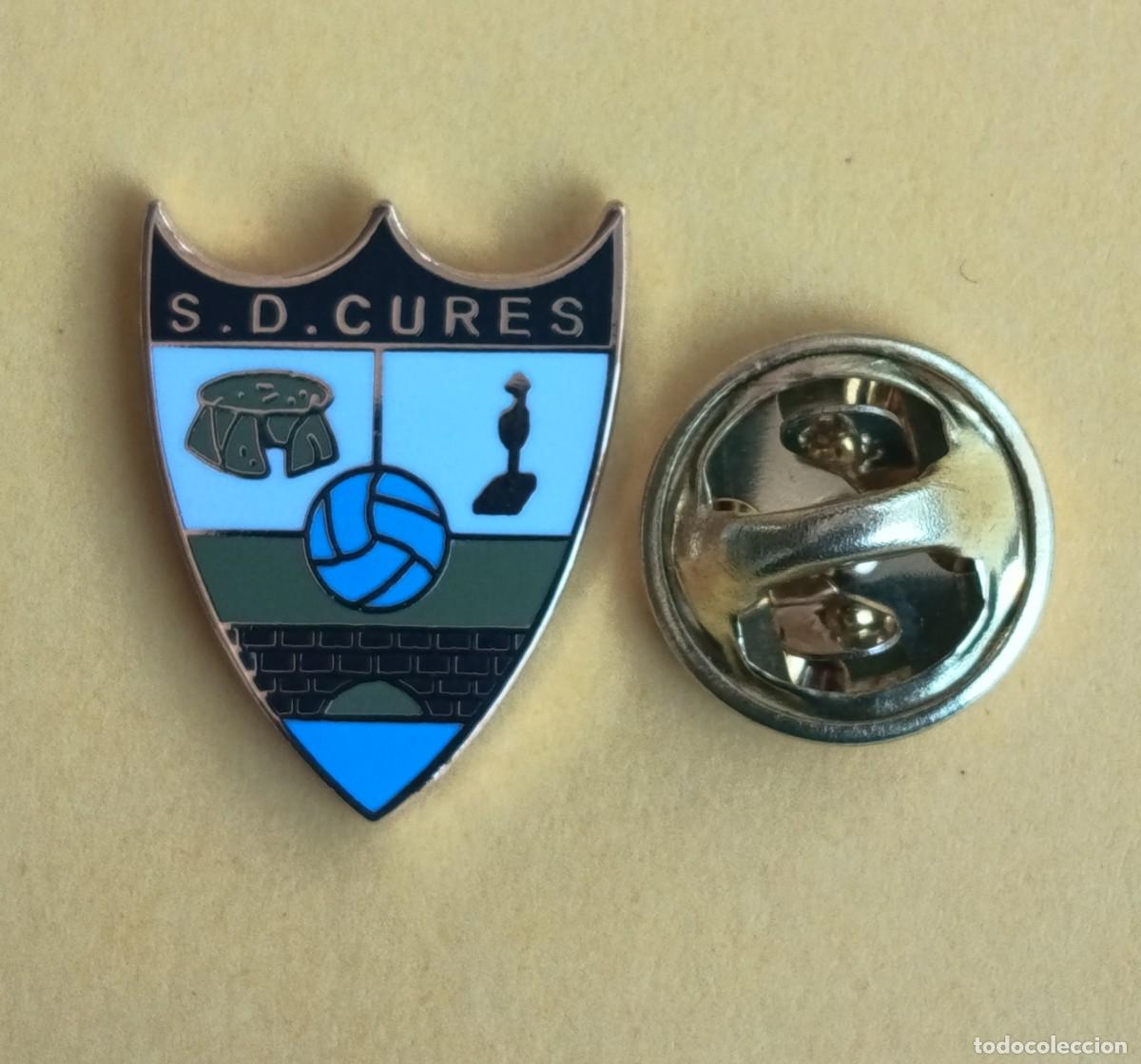 Pins de colecci&oacute;n: PIN FUTBOL - ESMALTE - SOCIEDAD DEPORTIVA CURES - CURES BOIRO - CORU&Ntilde;A - 130721