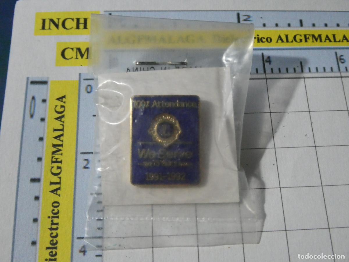 Pins de colecci&oacute;n: PIN CLUB DE LEONES. LIONS INTERNATIONAL. 75 ANIVERSARIO 1917 1992. WE SERVE