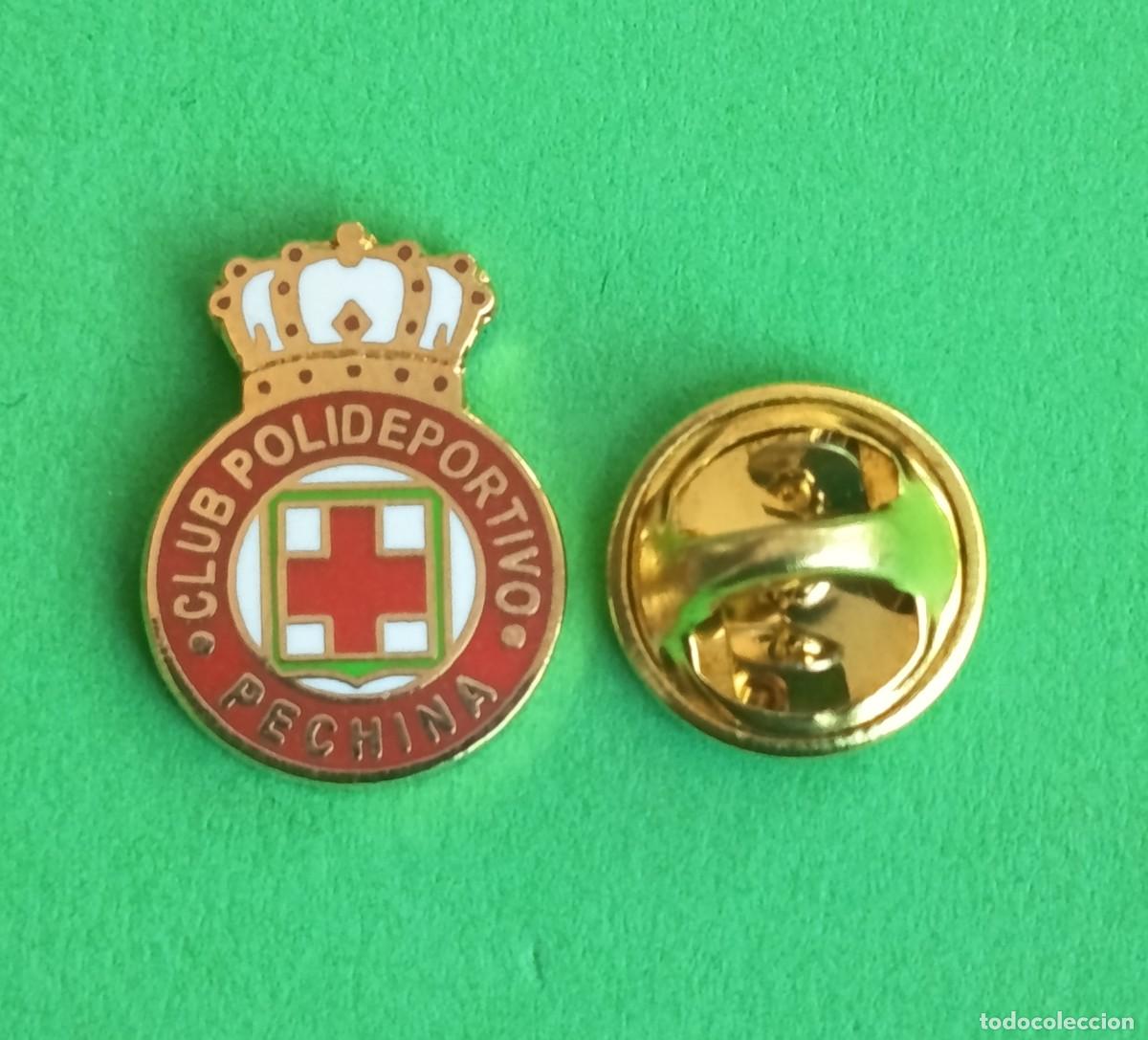 Pins de cole&ccedil;&atilde;o: PIN FUTBOL - ESMALTE - CLUB POLIDEPORTIVO PECHINA - PECHINA - ALMERIA - 130726