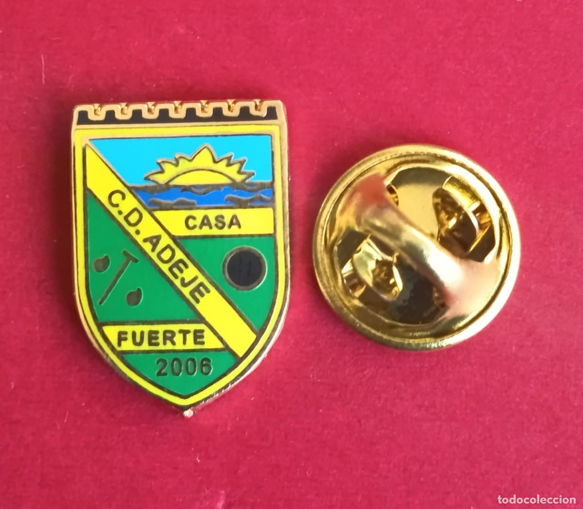 Pins de colecci&oacute;n: PIN FUTBOL - ESMALTE - C.D. ADEJE CASA FUERTE - ADEJE - TENERIFE - 130728