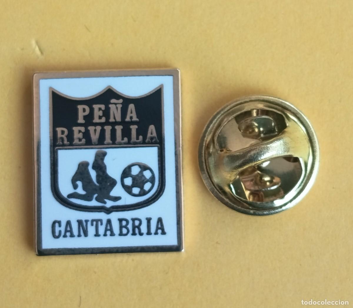 Pins de colecci&oacute;n: PIN FUTBOL - ESMALTE - PE&Ntilde;A REVILLA - SANTANDER - CANTABRIA - 130739