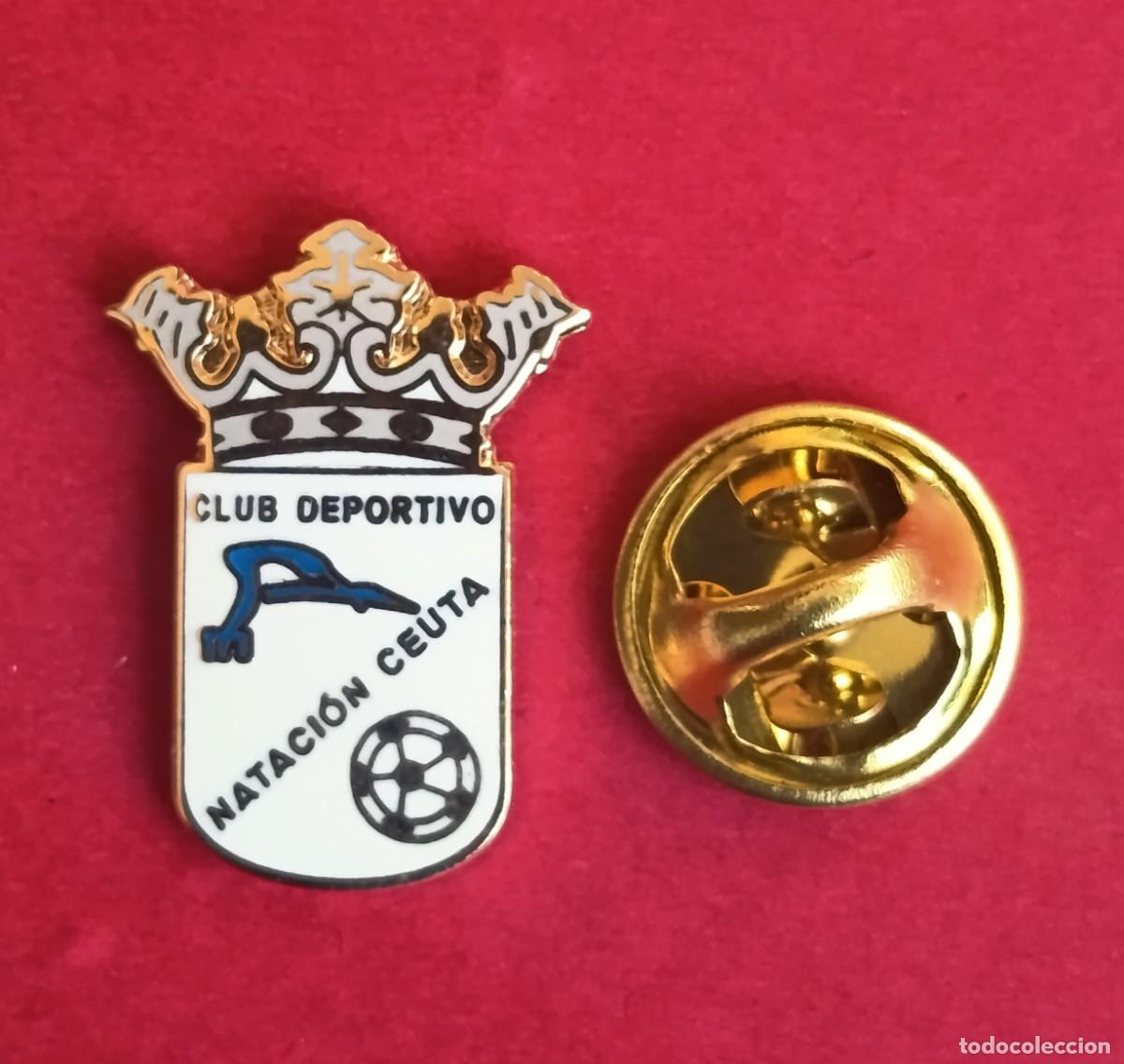 Pins de colecci&oacute;n: PIN FUTBOL - ESMALTE - CLUB DEPORTIVO NATACION - CEUTA - 130741