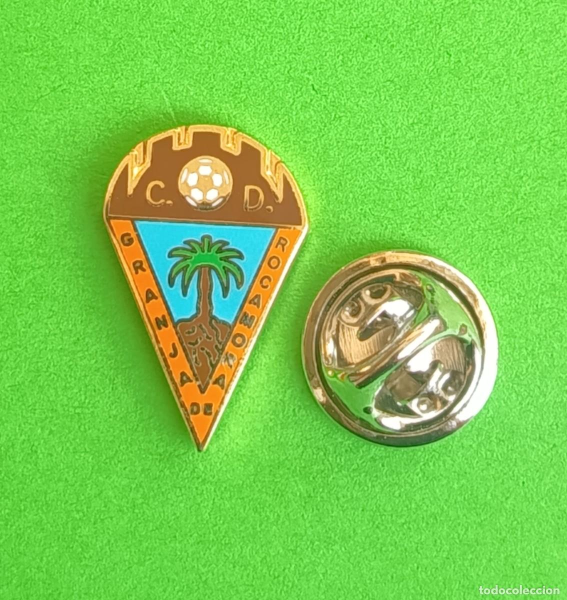 Pins de colecci&oacute;n: PIN FUTBOL - ESMALTE - CLUB DEPORTIVO GRANJA - ROCAMORA - ALICANTE - 130752
