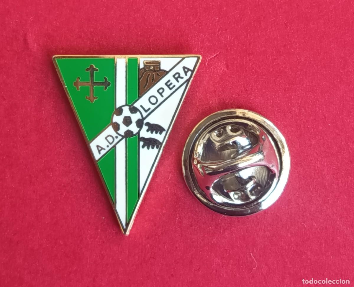 Pins de colecci&oacute;n: PIN FUTBOL - ESMALTE - ASOCIACION DEPORTIVA LOPERA - LOPERA - JAEN - 130754