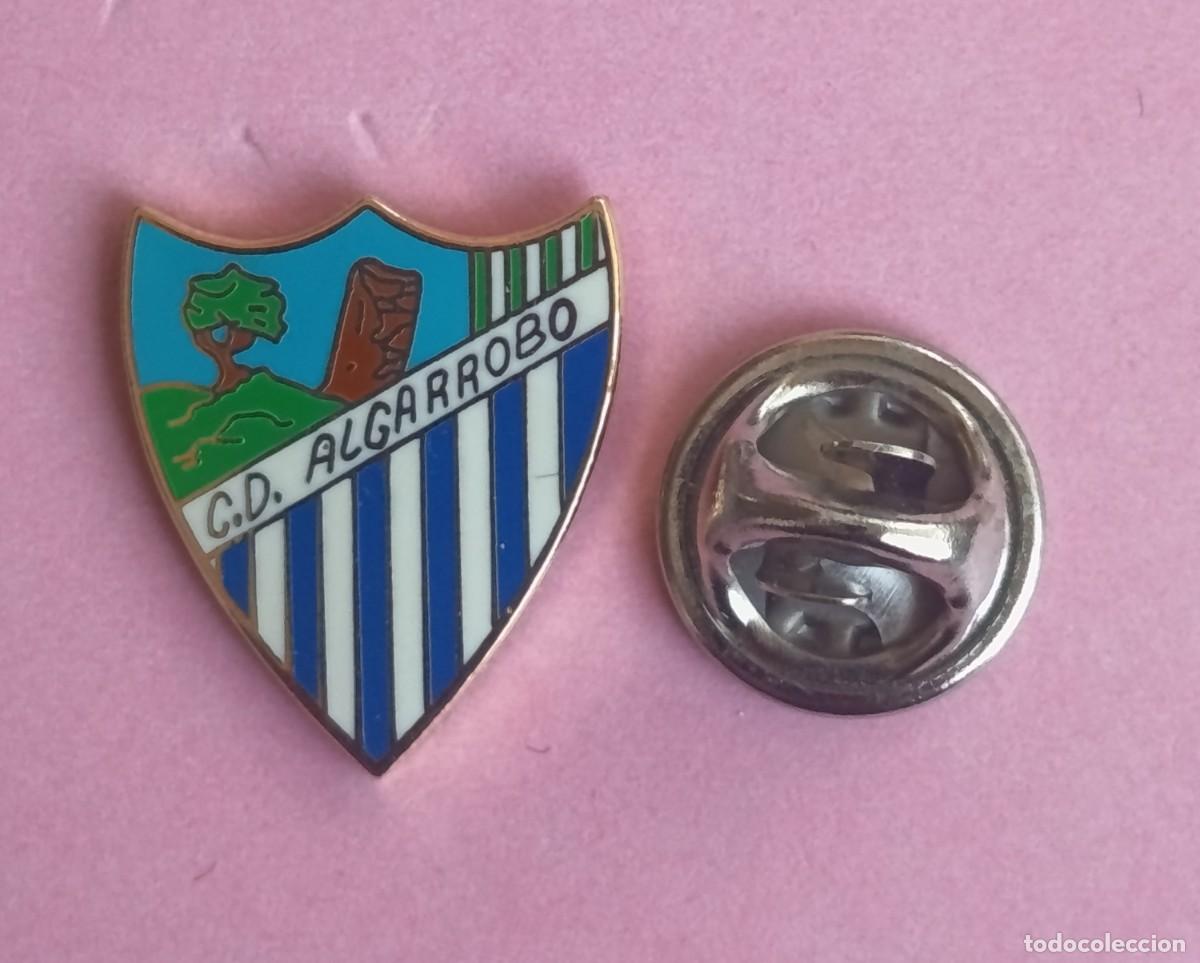 Pins de colecci&oacute;n: PIN FUTBOL - ESMALTE - UNION DEPORTIVA ALGARROBO - ALGARROBO - MALAGA - 130804