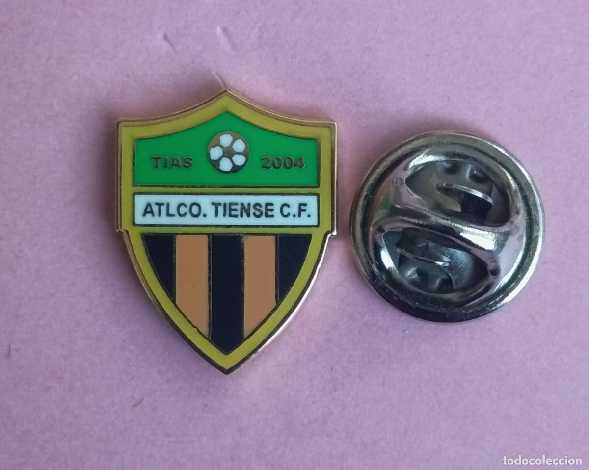 Pins de colecci&oacute;n: PIN FUTBOL - ESMALTE - ATLETICO TIENSE C.F. - TIAS - LANZAROTE - LAS PALMAS - 130805