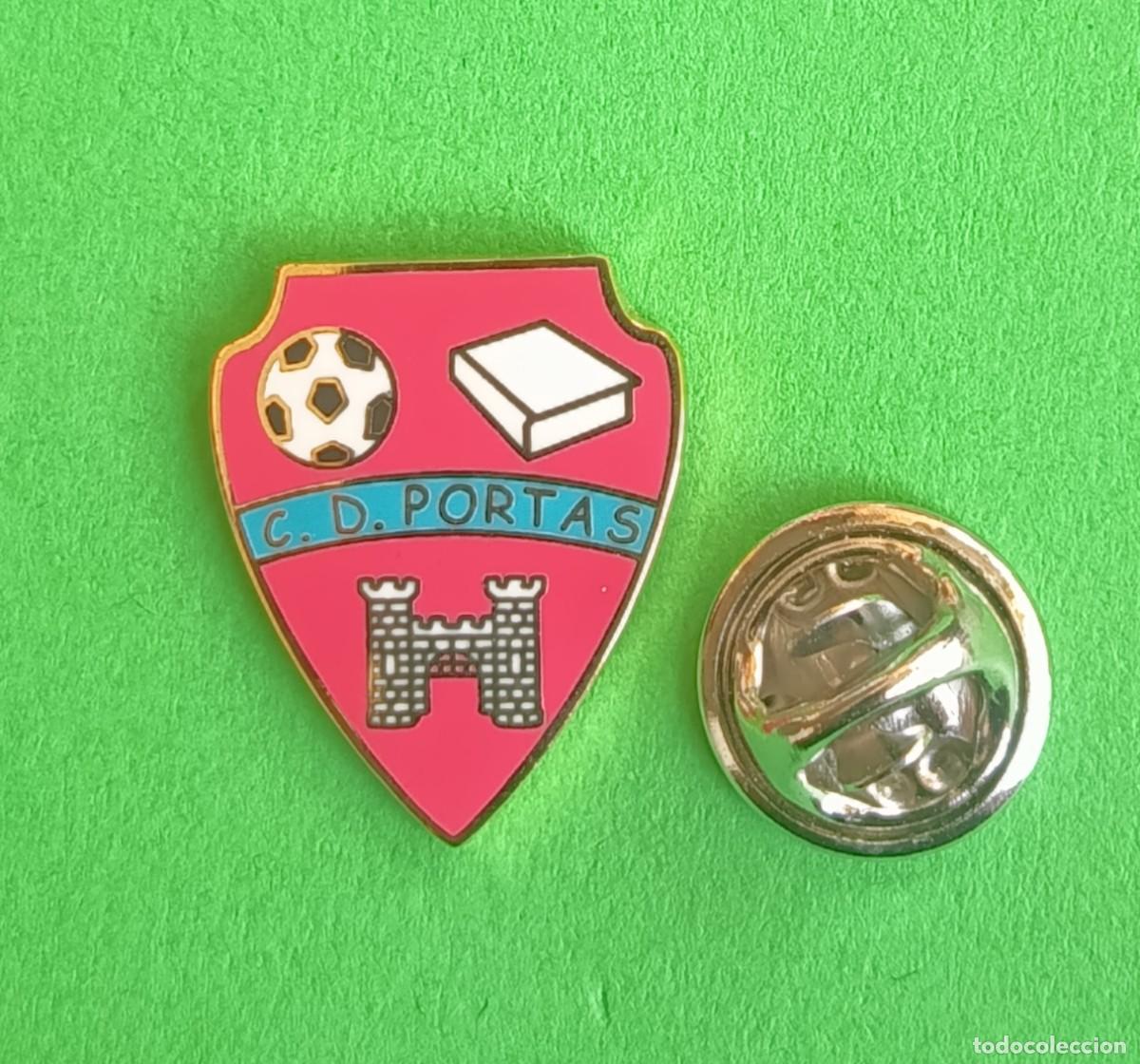 Pins de colecci&oacute;n: PIN FUTBOL - ESMALTE - CULTURAL DEPORTIVA PORTAS - PORTAS - PONTEVEDRA - 130812