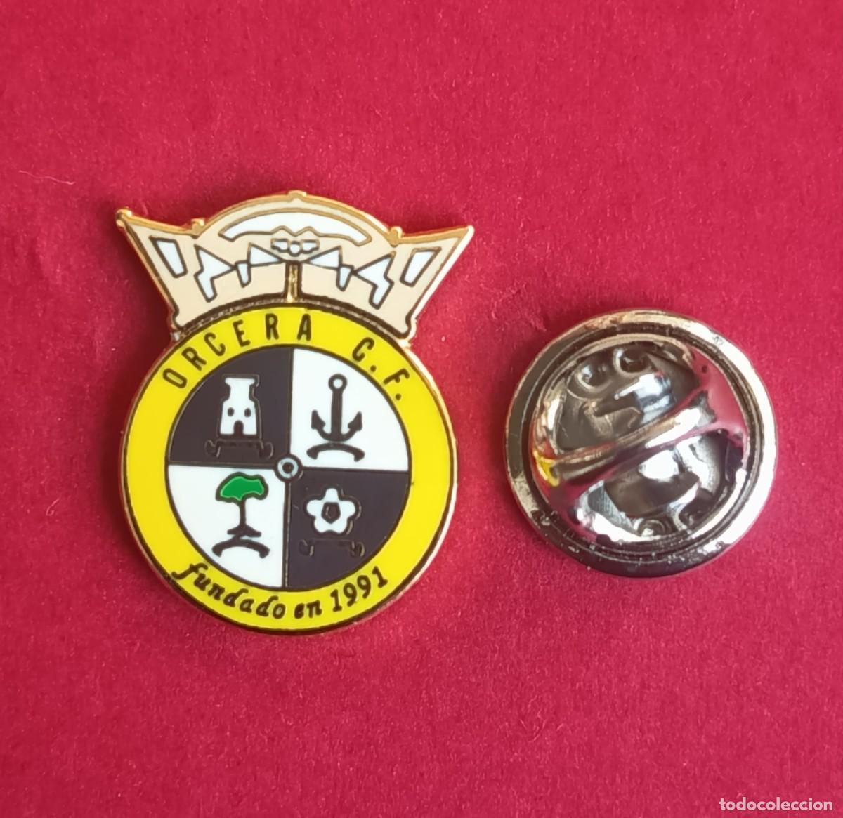 Pins de colecci&oacute;n: PIN FUTBOL - ESMALTE - ORCERA C.F. - ORCERA -JAEN - 130815