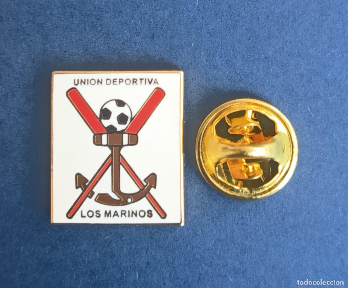 Pins de colecci&oacute;n: PIN FUTBOL - ESMALTE - UNION DEPORTIVA LOS MARINOS - ALMU&Ntilde;ECAR - GRANADA - 130818