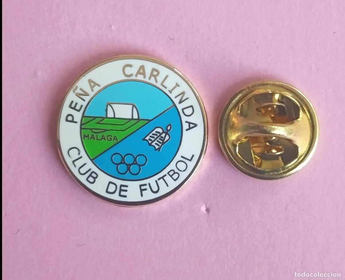 Pins de colecci&oacute;n: PIN FUTBOL - ESMALTE - PE&Ntilde;A CARLINGA C.F. - MALAGA - 130825
