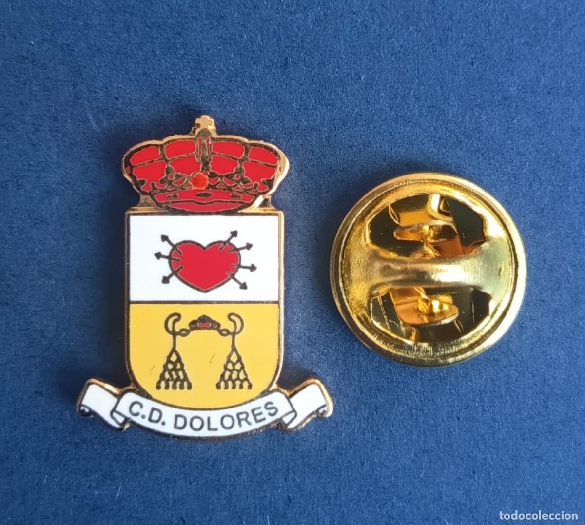 Pins de colecci&oacute;n: PIN FUTBOL - ESMALTE - CLUB DEPORTIVO DOLORES - DOLORES - ALICANTE - 130828