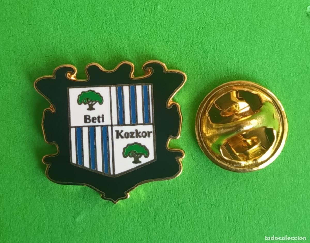 Pins de colecci&oacute;n: PIN FUTBOL - ESMALTE - BETI KOCKOR - LECUMBERRI - NAVARRA - 130830