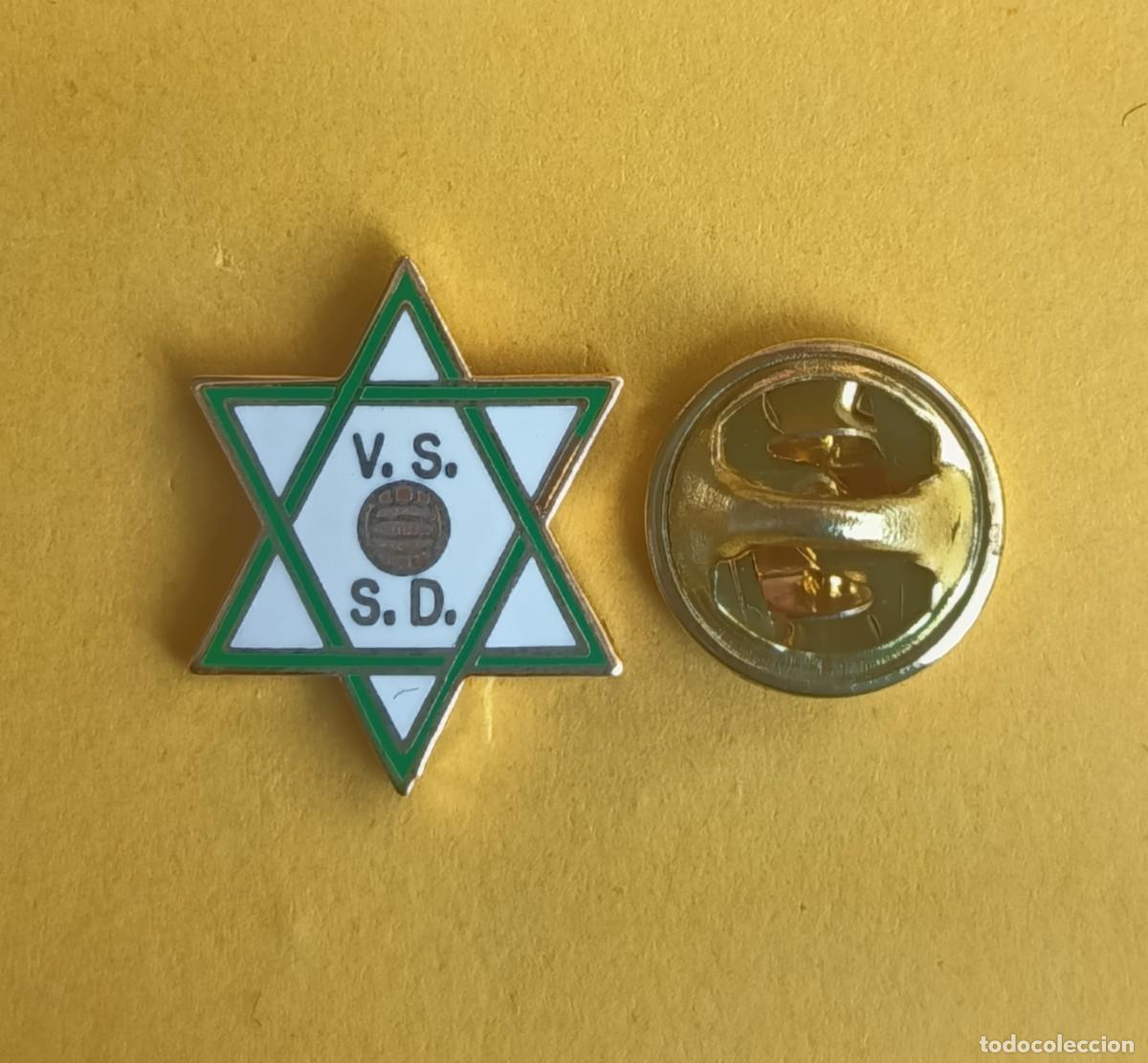 Pins de colecci&oacute;n: PIN FUTBOL - ESMALTE - S.D. VILLA SAN JURGO (1930) - VILLA SAN JURGO - ALHUCEMAS - MELILLA - 130834