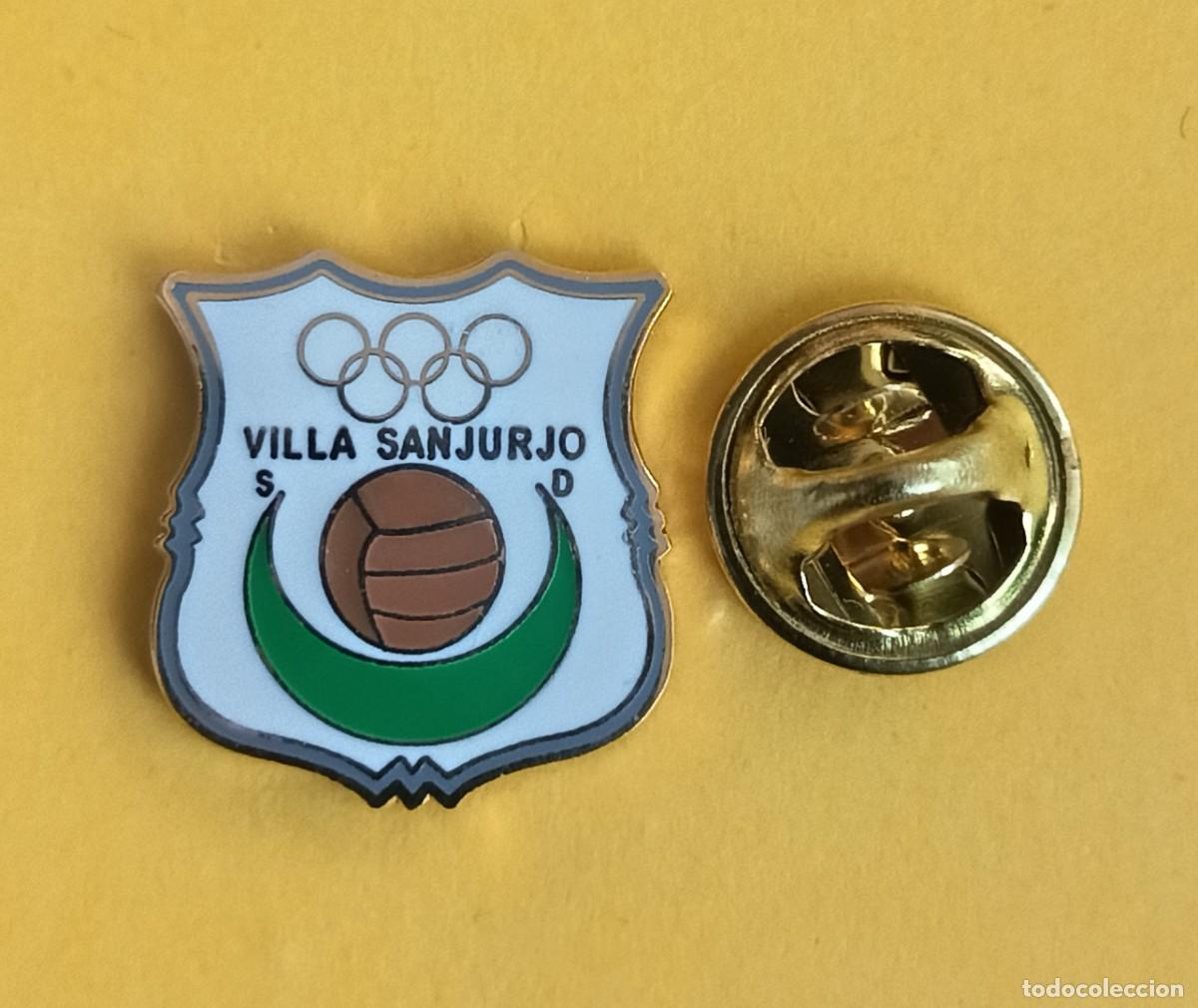 Pins de colecci&oacute;n: PIN FUTBOL - ESMALTE - S.D. VILLA SAN JURGO (1944) - VILLA SAN JURGO - ALHUCEMAS - MELILLA - 130835