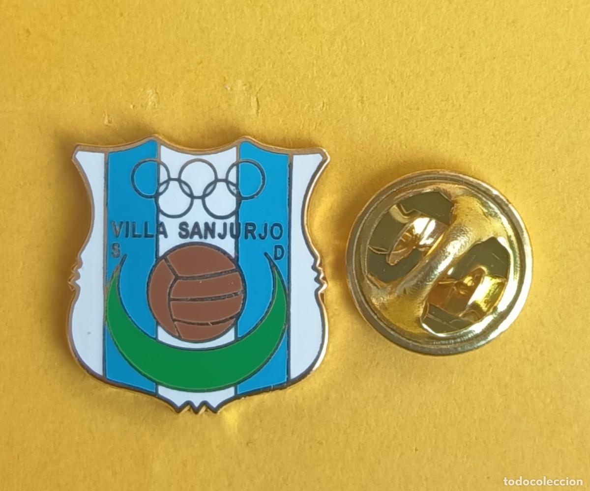 Pins de colecci&oacute;n: PIN FUTBOL - ESMALTE - S.D. VILLA SAN JURGO (1950) - VILLA SAN JURGO - ALHUCEMAS - MELILLA - 130836