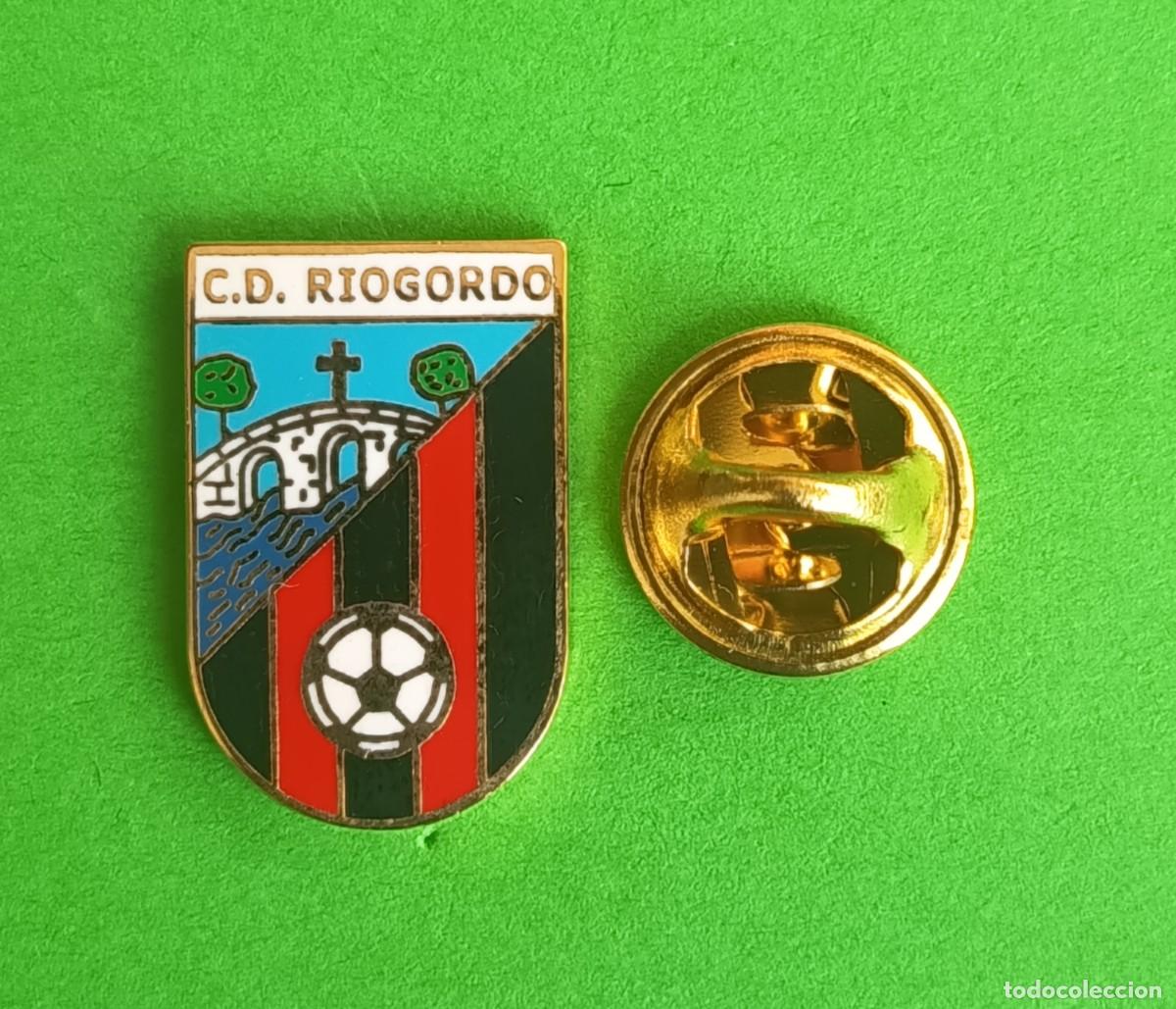 Pins de colecci&oacute;n: PIN FUTBOL - ESMALTE - CLUB DEPORTIVO RIOGORDO - RIOGORDO - MALAGA - 130839