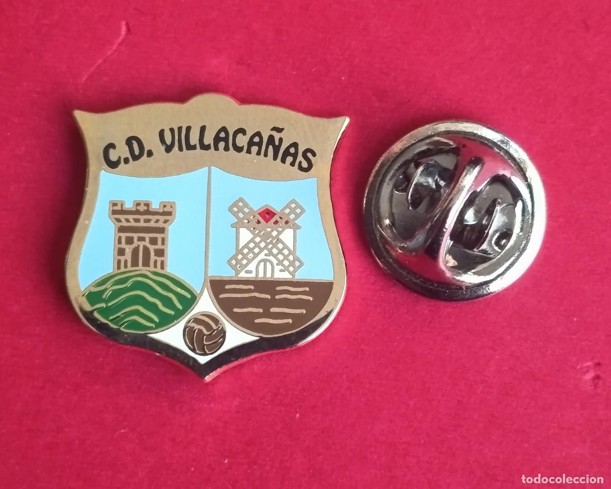 Collection pins: PIN FUTBOL - ESMALTE - C.D. VILLACA&Ntilde;AS - VILLACA&Ntilde;AS - TOLEDO - 130850