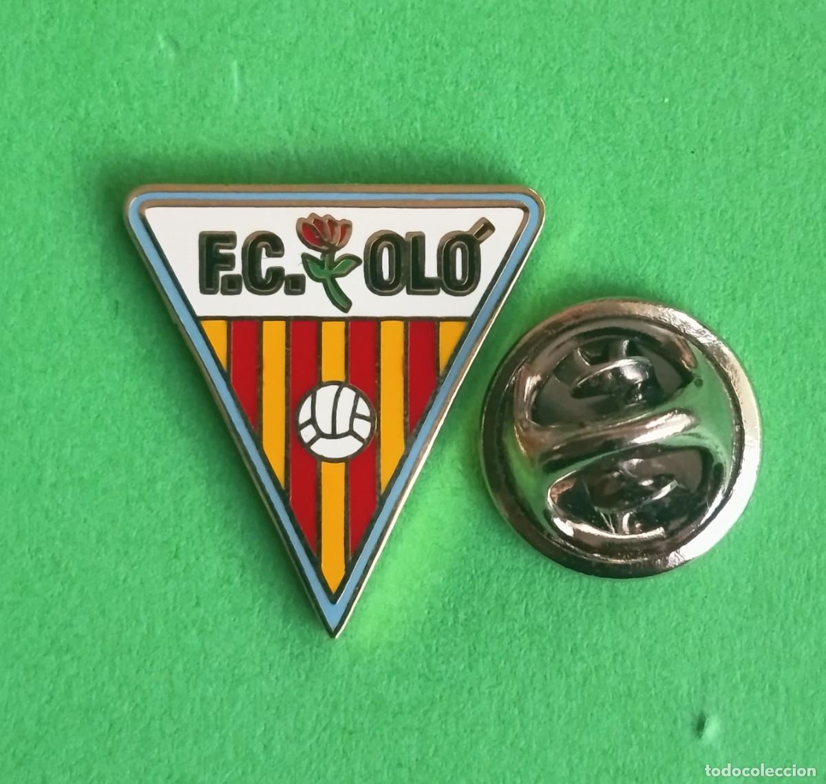 Pins de cole&ccedil;&atilde;o: PIN FUTBOL - ESMALTE - F.C. OLO - SANTA MARIA DE OLO - BARCELONA - 130854