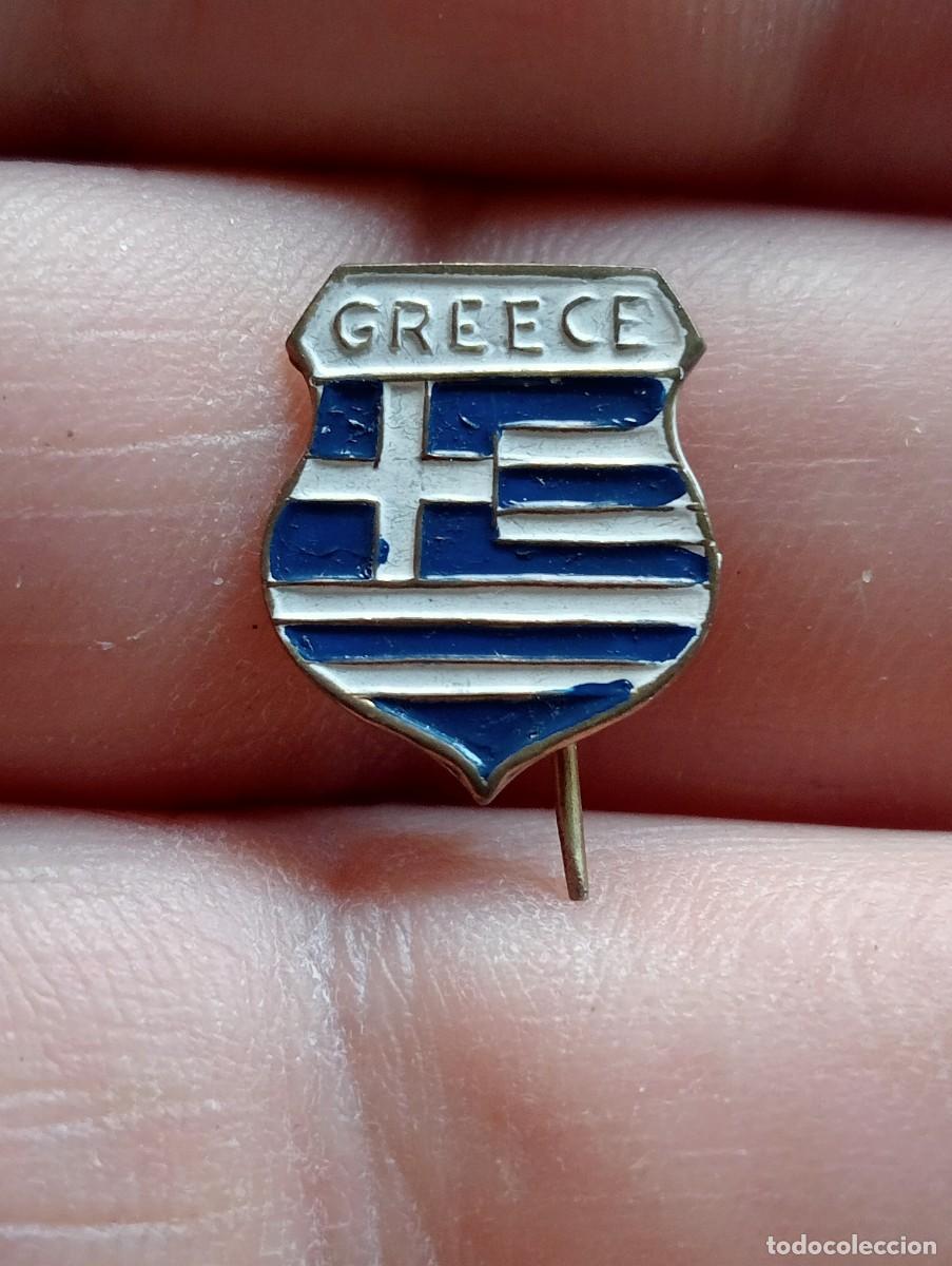 Pins de colecci&oacute;n: INSIGNIA ESCUDO HER&Aacute;LDICO GREECE GRECIA PINS ALFILER