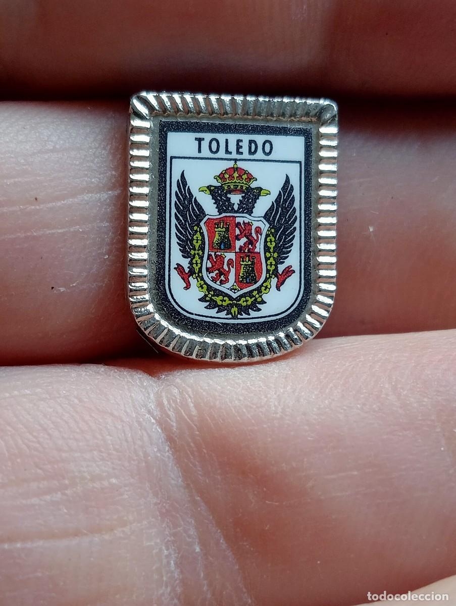 Pins de colecci&oacute;n: INSIGNIA ESCUDO HER&Aacute;LDICO TOLEDO IMPERIAL AGUILA PINS ALFILER