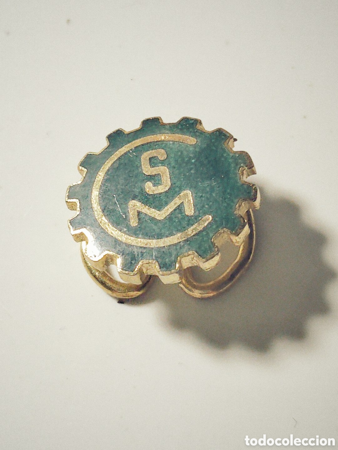 Sammlung von Pins: PIN CORPORATIVO CSM. Realizado por I. Enga&ntilde;a. Motrico. A&ntilde;os 50-70
